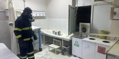 Sinop Türkeli Devlet Hastanesi'nde kimyasal madde patlaması: 1 hemşire yaralandı
