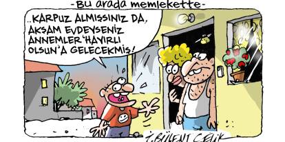 İ. Bülent Çelik'in 3 Haziran 2025 tarihli karikatürü