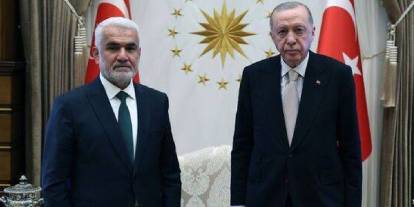 Erdoğan, HÜDA PAR lideri Yapıcıoğlu ile görüştü