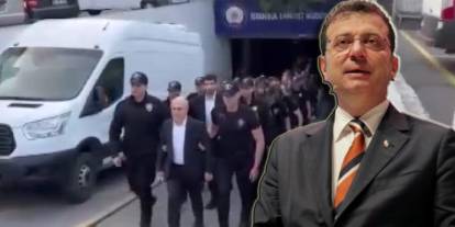 İmamoğlu'ndan sevk görüntülerine sert tepki: 'Yarına kalır yanına kalmaz'