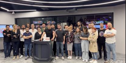 İş bırakan KRT TV emekçileri: "Sonuna kadar mücadele edeceğiz"