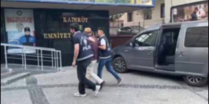 İstanbul'da sokakta canlı yayın yapan kadını taciz eden 71 yaşındaki şüpheli gözaltına alındı