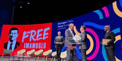 Ekrem İmamoğlu'na Avrupa Kentler Birliği'nden 'özel demokrasi' ödülü