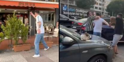 Kadıköy'de bıçaklı saldırgan dehşeti! Tartıştığı kadına tehditler savurdu 'Boğazını keserim...'