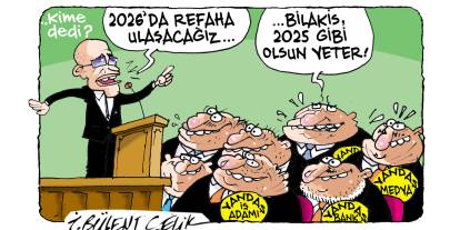 İ. Bülent Çelik'in 12 Haziran 2025 tarihli karikatürü