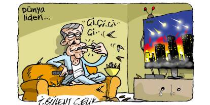 İ. Bülent Çelik'in 18 Haziran 2025 tarihli karikatürü