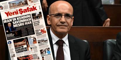 Yeni Şafak yine Mehmet Şimşek’i manşetten ‘uyardı’