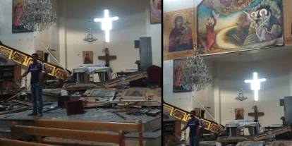 Şam'da kilisede patlama: Çok sayıda ölü ve yaralılar var