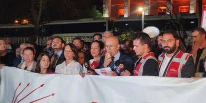 CHP’den Ankara'da ‘Fatih Altaylı’ tepkisi: Adalet Bakanlığı'na yürüdüler