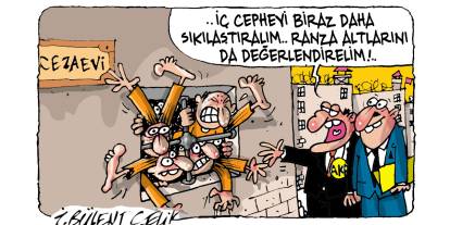 İ. Bülent Çelik'in 24 Haziran 2025 tarihli karikatürü