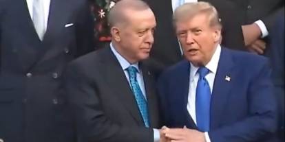 Erdoğan, NATO Zirvesi için Hollanda'da: Trump'la tokalaştı, aile fotoğrafında yan yana durdu