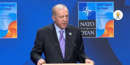 Erdoğan'dan NATO Liderler Zirvesi'nde F-35 mesajı: 'Trump'ın iyi niyetini gördüm'