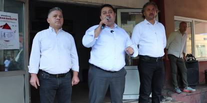 Zonguldak'ta TTK ve MTA işçileri oturma eylemi yaptı
