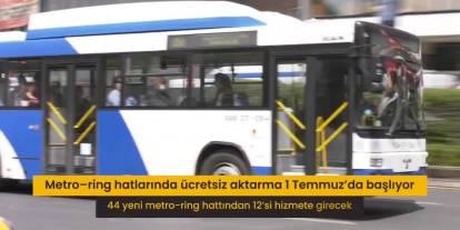 ABB'den yeni ulaşım modeli: Farklı ilçelerde 44 yeni otobüs-metro ring hattı hizmete girecek