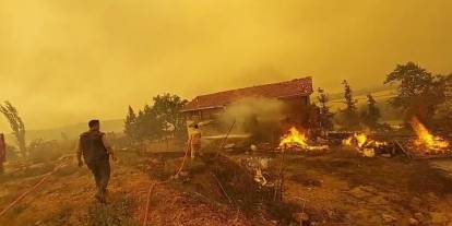 Bilecik- Sakarya sınırındaki büyük yangında son durum
