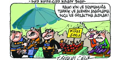 İ. Bülent Çelik'in 30 Haziran 2025 tarihli karikatürü