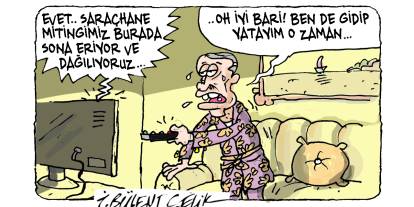 İ. Bülent Çelik'in 2 Temmuz 2025 tarihli karikatürü