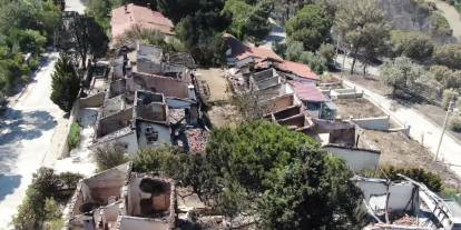 Yangın gitti enkaz kaldı: “Dağ taş her taraf kül yığınına döndü”