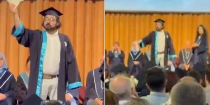CHP duyurdu: Boğaziçi Üniversitesi'nde diplomasını yırtan Doruk Dörücü gözaltına alındı