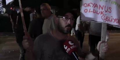 Zeydan Karalar'ın gözaltına alınmasını Adanalılar protesto etti