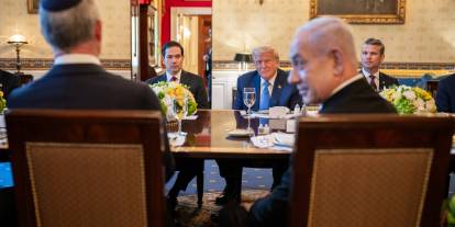 Beyaz Saray'a giden Netanyahu'dan 'Trump’ı Nobel Barış Ödülü’ne aday gösterelim' önerisi