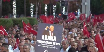 Zeydan Karalar tutuklandı… Binlerce yurttaş, CHP’nin “Adana İradesine Sahip Çıkıyor” mitingine akın etti