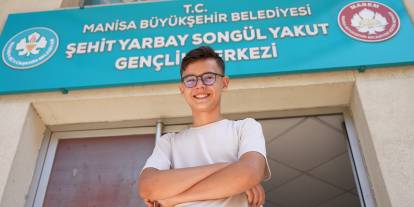 Manisalı Ali Eymen Eryılmaz LGS’de 500 tam puan aldı