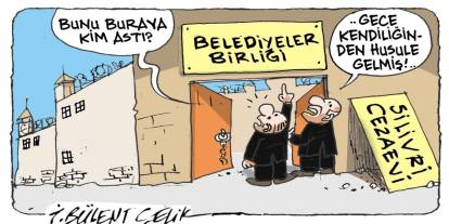 İ. Bülent Çelik'in 12 Temmuz 2025 tarihli karikatürü