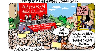İ. Bülent Çelik'in 14 Temmuz 2025 tarihli karikatürü
