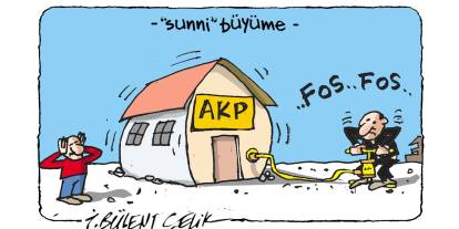 İ. Bülent Çelik'in 15 Temmuz 2025 tarihli karikatürü