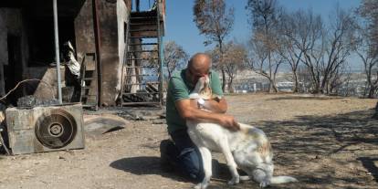 Yangından kurtulan Kaptan’a  yuva bulundu