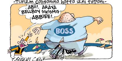 İ. Bülent Çelik'in 17 Temmuz 2025 tarihli karikatürü