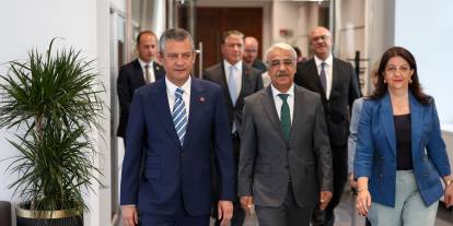 İmralı heyeti, Özgür Özel ile görüştü