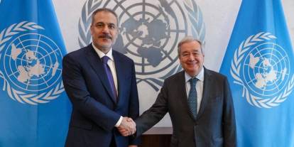 Hakan Fidan, BM Genel Sekreteri Guterres ile görüştü