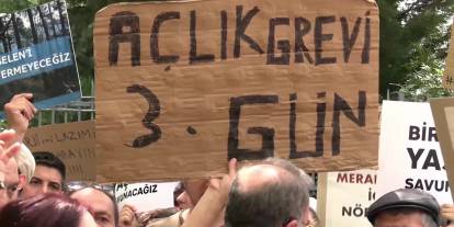 Meclis önünde nöbet tutan köylüler 3 gündür açlık grevinde: Numan Kurtulmuş'a sesleniyoruz, buraya oturacağız sizi bekleyeceğiz