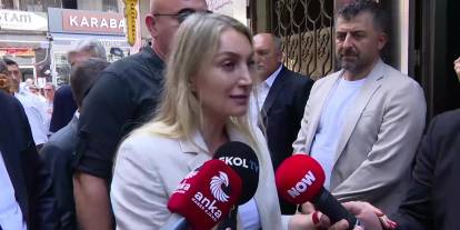 Dilek İmamoğlu: "Umuyoruz en yakın zamanda sevdikleri Ekrem İmamoğlu'na kavuşur"