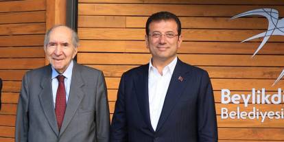 İmamoğlu'ndan 'Altan Öymen' mesajı: ‘Partimizin yeniden ayağa kalkmasında önemli rol oynadı’