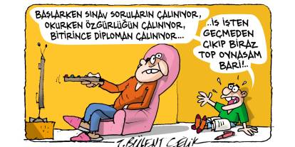 İ. Bülent Çelik'in 21 Temmuz 2025 tarihli karikatürü