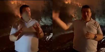 CHP'li Öztürk, 'Aklımıza kötü şeyler getiriyor' diyerek paylaştı: Benzin dökülerek yangın başlatılmak istendi!