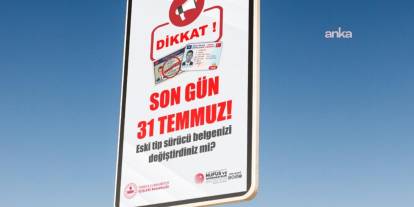 Eski tip sürücü belgelerini değiştirmek için son 3 gün