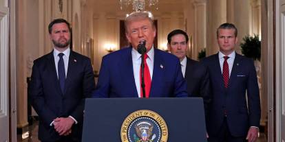 Aday olamayan ABD Başkanı Trump veliahtını açıkladı