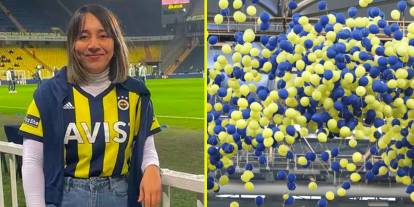 Fenerbahçe Duygu Özdin'i unutmadı: 1907 balon, anısına uçuruldu