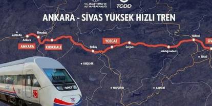 "1 saat 50 dakika dendi Ankara -Sivas YHT hattında süre 3,5 saati aşıyor"