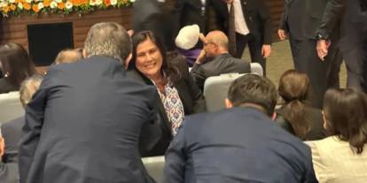 Özlem Çerçioğlu'nun AKP saflarında ilk fotoğrafı!
