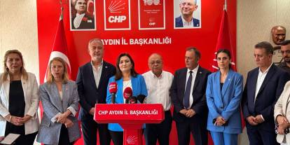 CHP heyeti Aydın’daki çalışmalarına basın toplantısıyla başladı