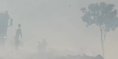 Kırıkkale’de çıkan yangında yaklaşık 15 bin dönüm arazi zarar gördü