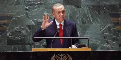 Erdoğan BM'de konuşurken mikrofonu kapandı