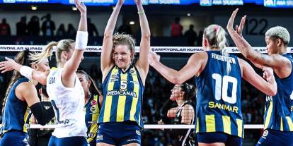 Sarı Melekler'den Vakıfbank karşısında tarihi geri dönüş! Şampiyonlar Kupası Fenerbahçe'nin