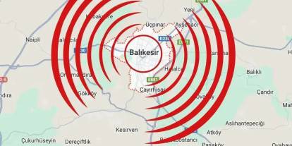 Sındırgı'da 2 saat içinde 4'ün üzerinde 4 deprem oldu!