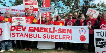 'Geçinemiyoruz' diyen emekliler çadır kurdu!